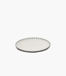 Assiette D'entrée Blanc Inku
