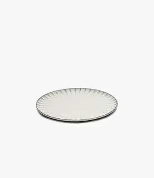 Assiette D'entrée Blanc Inku