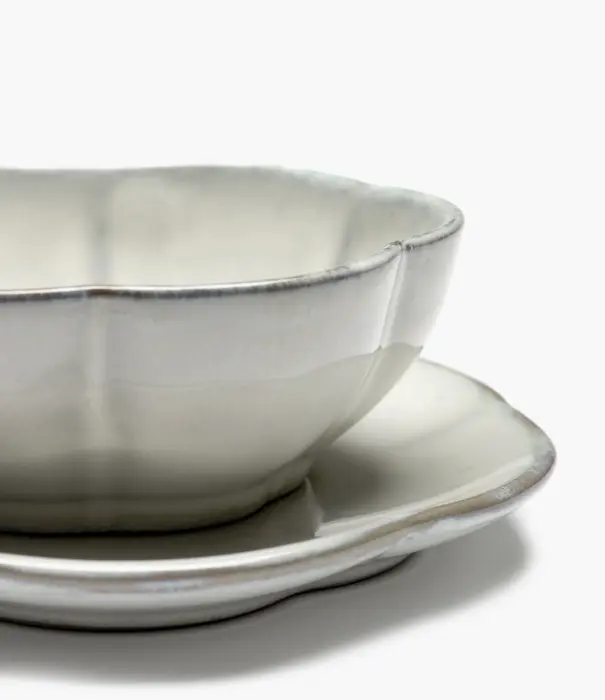 Serax Bol Cotele Inku M L11xL11xH4 cm Blanc