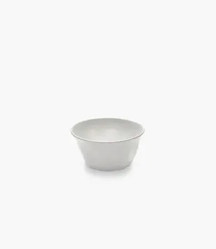 Bol Petit-Déjeuner Blanc Silhouette