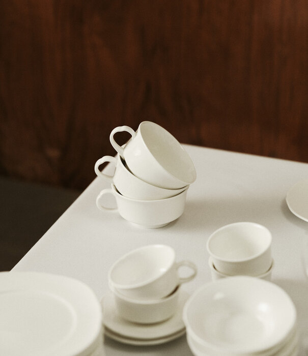 Serax Tasse À Café Blanc Silhouette