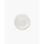 Assiette De Petit-Déjeuner S Blanche Silhouette