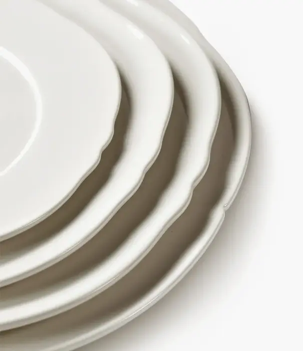Serax Assiette De Petit-Déjeuner S Blanche Silhouette