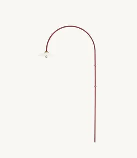 Lampe Suspendue N°2 Applique Murale Rouge