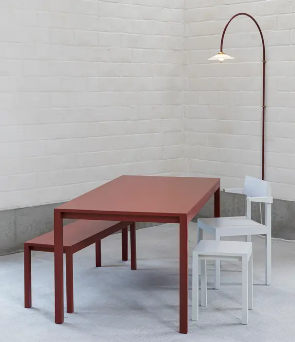 Valerie Objects Lampe Suspendue N°2 Applique Murale Rouge
