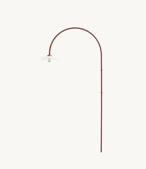 Valerie Objects Lampe Suspendue N°2 Applique Murale Rouge