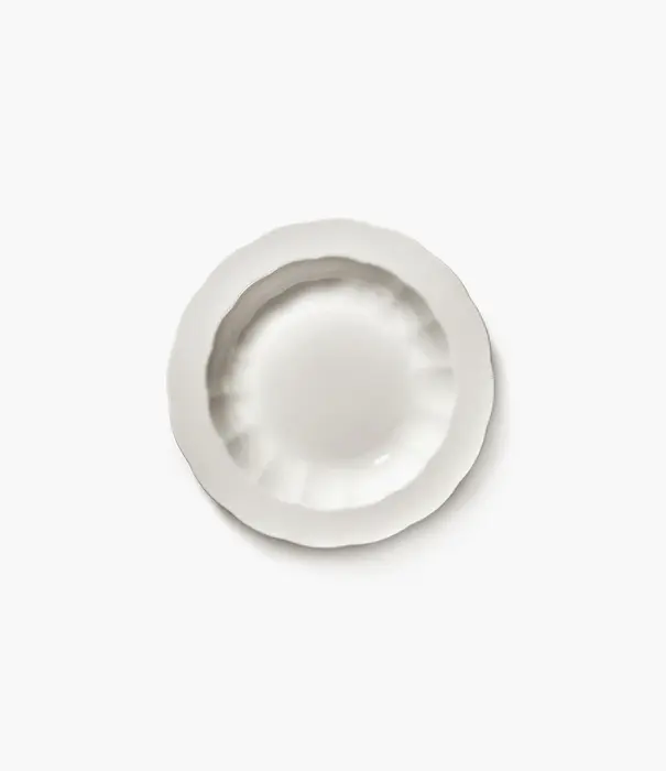 Serax Assiette Creuse S Blanc Silhouette