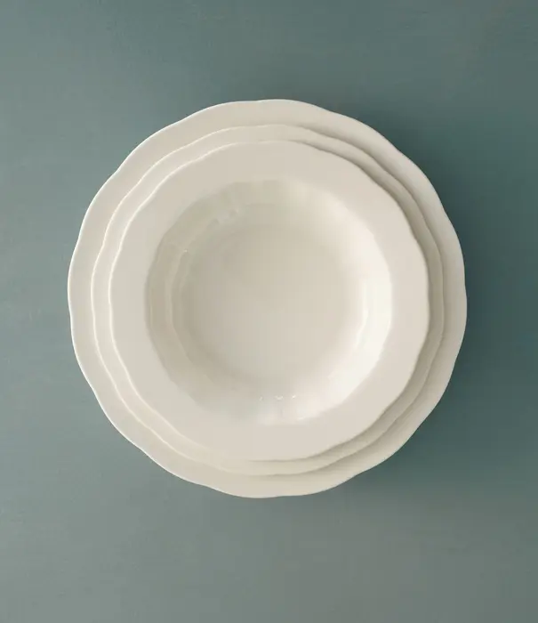 Serax Assiette Creuse S Blanc Silhouette