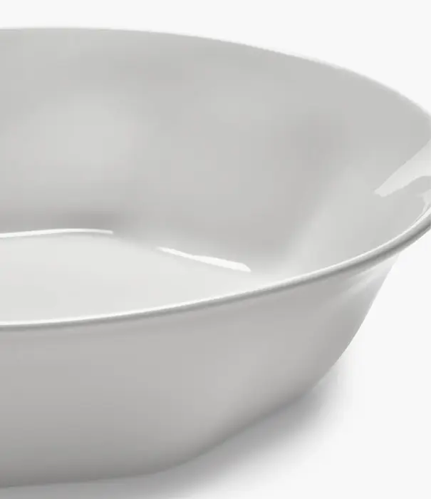 Serax Bol De Service Blanc Silhouette