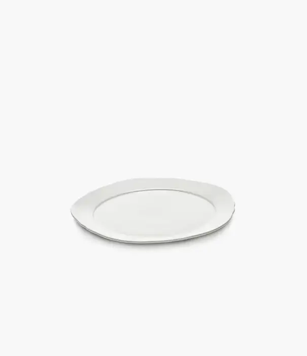 Serax Assiette D'entrée Blanc Silhouette