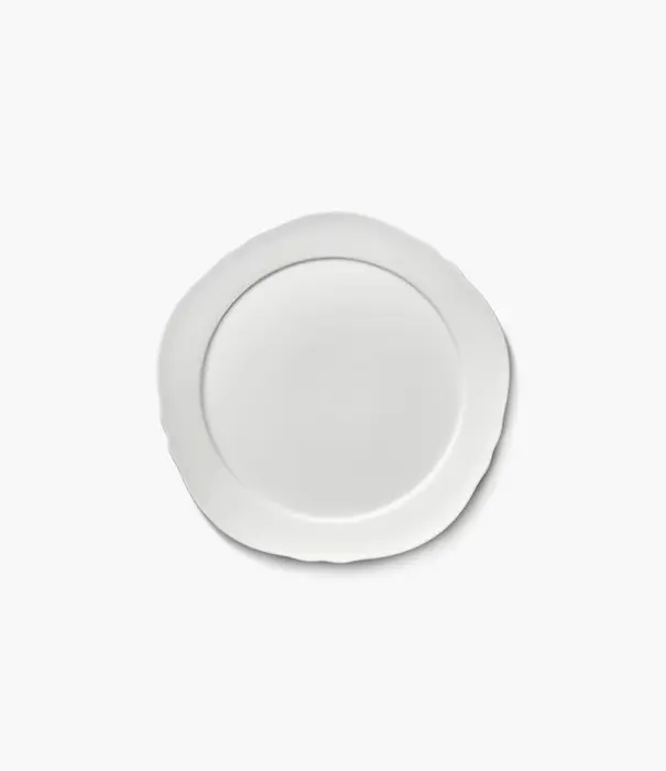 Serax Assiette D'entrée Blanc Silhouette