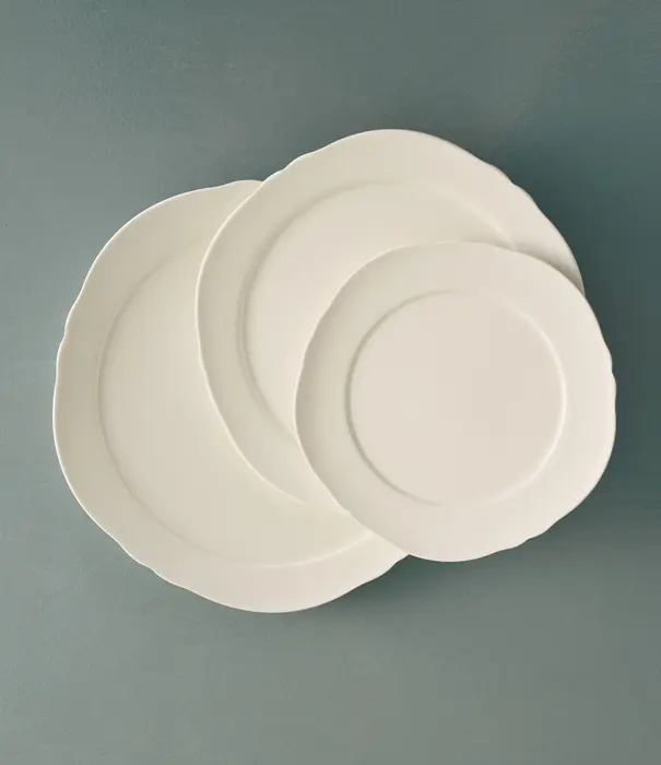 Serax Assiette D'entrée Blanc Silhouette