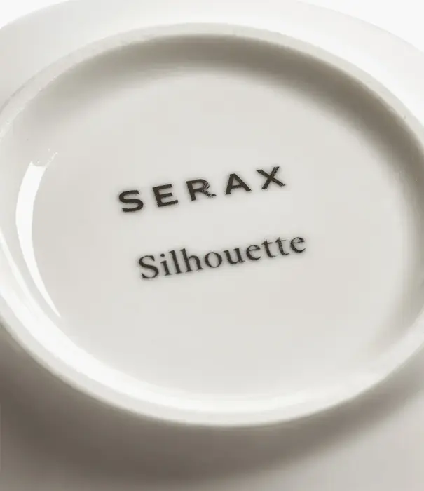Serax Soucoupe Tasse À Café Blanc Silhouette