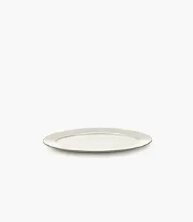 Assiette Ovale S - Silhouette