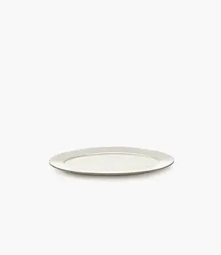 Assiette Ovale S - Silhouette