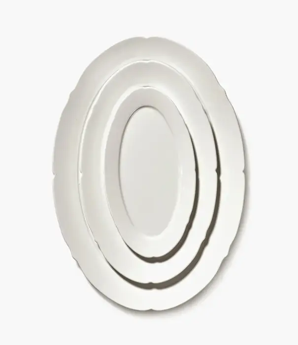 Serax Assiette Ovale S - Silhouette