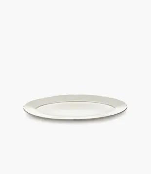 Assiette Ovale M -Silhouette