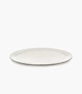 Assiette Ovale L -  Silhouette