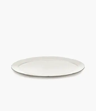 Assiette Ovale L -  Silhouette