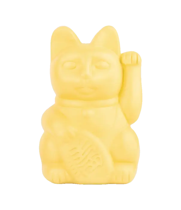 Donkey Tirelire Lucky Cat Jaune