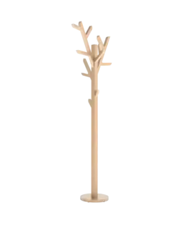 Portemanteau sur pied 158cm Ambroise, chêne naturel