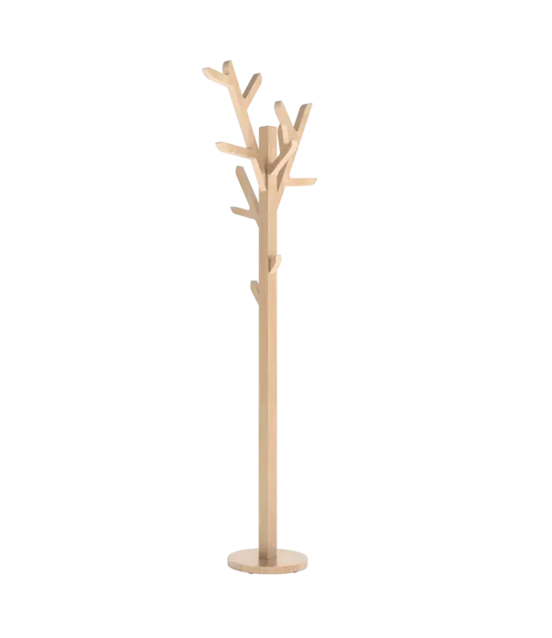 HARTô Portemanteau sur pied 158cm Ambroise, chêne naturel