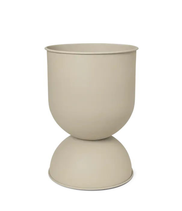 Ferm Living Hourglass Pot - Medium Cashmere