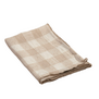 Torchon Toile Vintage Vichy Crème / Bourdon Crème 43x75