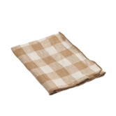 Torchon Bourdon Toile Mimi Vichy Terracotta (48x75)