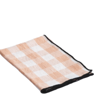 Torchon Toile mimi vichy Melon / bourdon Melon 48x75