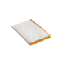 Serviette bourdon blanc / tournesol 45x45 cm