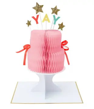 Carte Gâteau Yay !