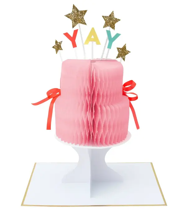 Meri Meri Carte Gâteau Yay !