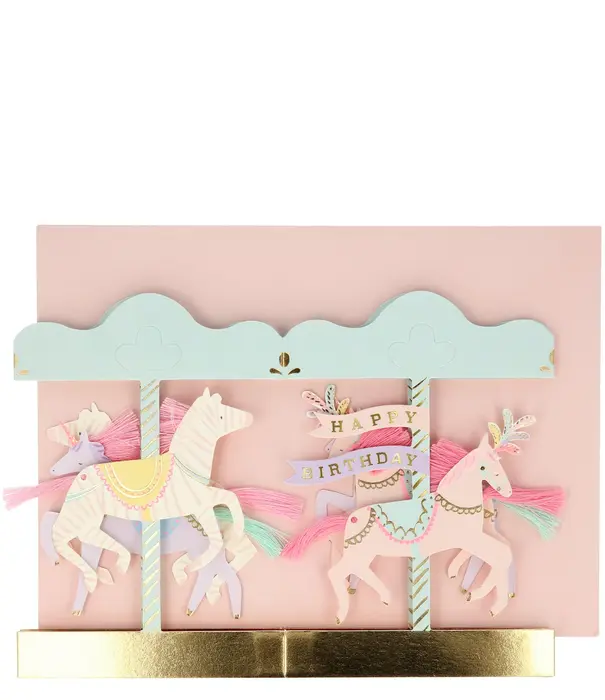 Meri Meri Carte Carrousel