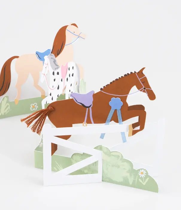 Meri Meri Carte Cheval