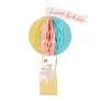 Carte Montgolfiere Chat et Chien