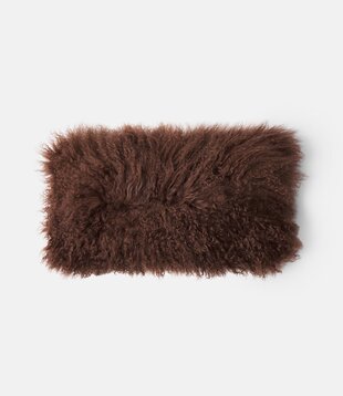 Coussin Chèvre Tibet Muscade 25X50