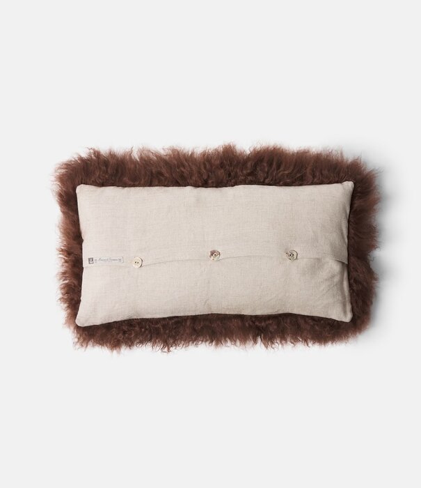 Maison de Vacances Coussin Chèvre Tibet Muscade 25X50