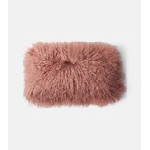 Coussin Chèvre Tibet  Bois De Rose 25X50