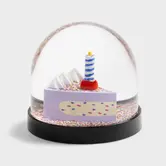Boule à Neige Gateau d'Anniversaire
