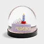 Boule à Neige Gateau d'Anniversaire