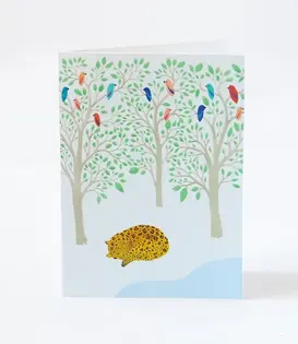 Carte Sieste Du Leopard
