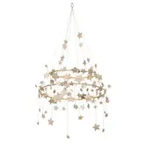 Lustre d'étoiles dorées eco glitter - étincelant !