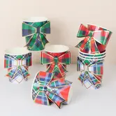 Gobelets À Nœud À Carreaux Mélangés (X 8)