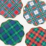 Assiettes Tartan (X 8) Ø26cm