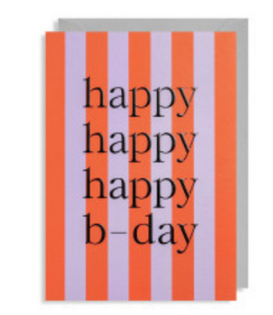 Carte - Happy B-Day