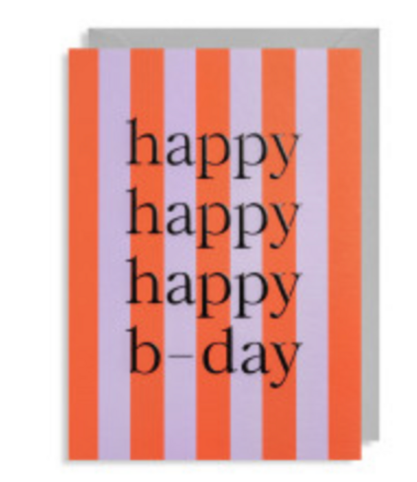 Carte - Happy B-Day
