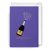Carte - Champagne Birthday Cheers!
