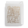 Carte - Gold Nativity