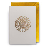 Carte - Gold Snowflake